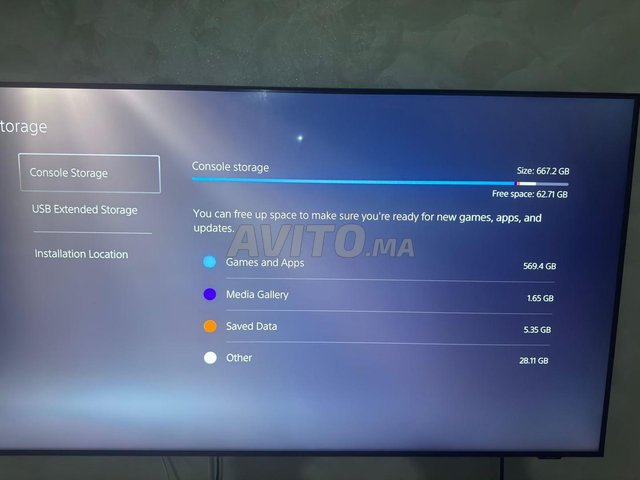 PS5 EN BON ETAT AVEC ABONNEMENT PS PLUS PREMIUM