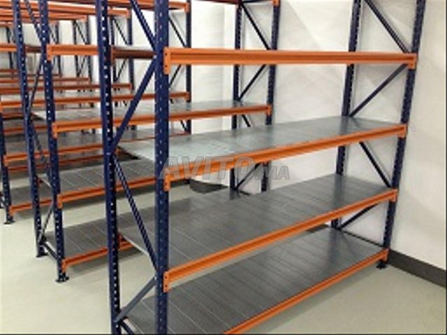 Rayonnage métallique mi-lourd pour Stockage