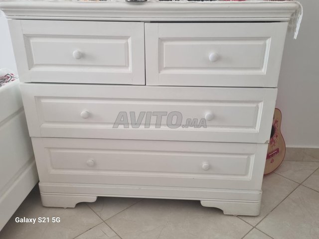 Commode avec miroir 