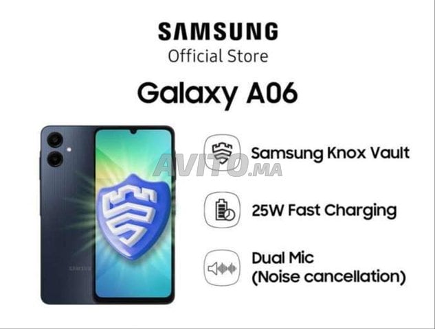 Samsung Galaxy A06 Noir (neuf)