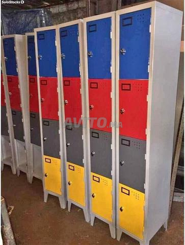 CASIER VESTIAIRE MÉTALLIQUE À CASABLANCA - 2