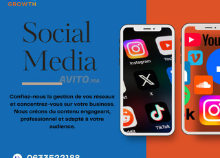 Service professionnel web de gestion social media