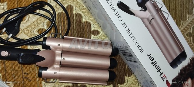 Boucleur de cheveux 3 têtes professionnels