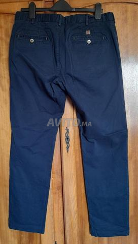 بنطال أصلي من قماش ماركة ماسيمو دوتي مقاس 44 - 2