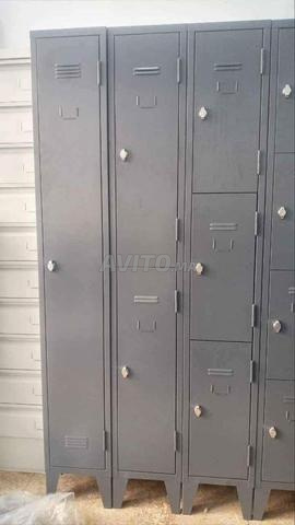  vestiaires monobloc avec des cases - 2