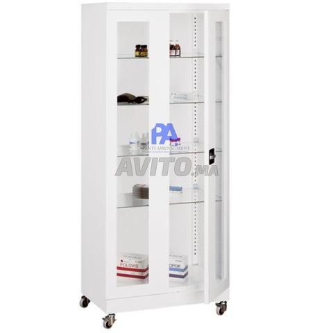 armoire pharmacie métallique - 2
