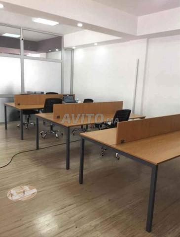 bureau open space multiposte