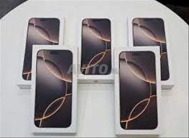 IPHONE 16 PRO MAX 256GB BOITRE FERME / ma7al