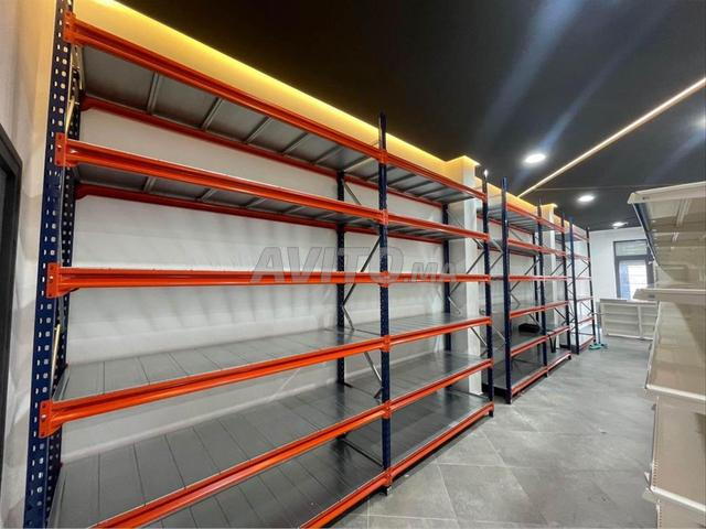 Rayonnage Mi-Lourd – Capacité 500 kg par niveau - 2