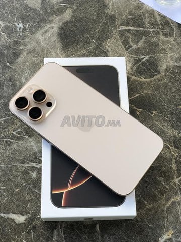 iPhone 16 Pro Max Gold Titanium