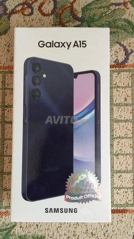  Samsung Galaxy A15 4G 129Go 4Go RAM neuf 
