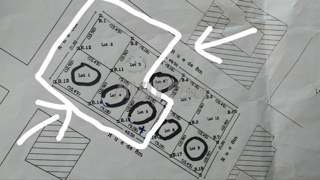 بقعة أرضية لبناء سكن همزة قريب من محطة الجديدة