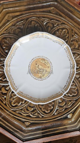 Assiette en porcelaine de limoge 