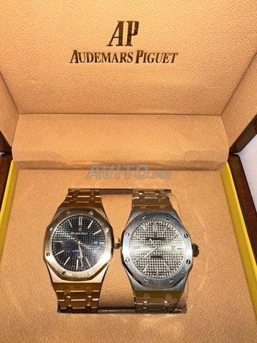 Pack avec 2 Audemars Royal Oak Acier/Or Rose