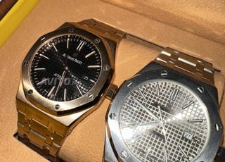 Pack avec 2 Audemars Royal Oak Acier/Or Rose