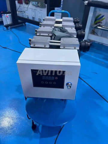 ضاغط هواء صامت - خزان كبير 200 لتر