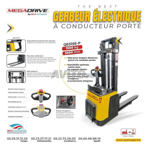 Gerbeur Électrique à Conducteur Porté – QES15E-P