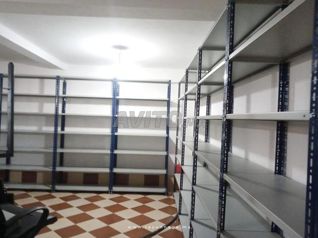 Rayonnage léger métal – Montage rapide