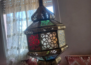 Lustre / plafonnier en cuivre - ترريا ديال النحاس