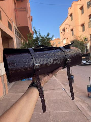 Sac transporter des outils de boucherie 100 cuir  - 2