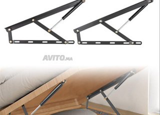 Kit de 2 vérins à gaz pour lit de salon