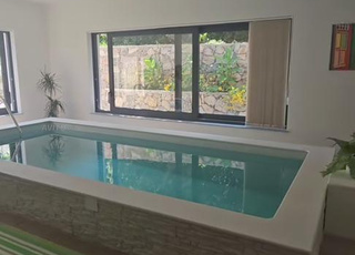 villa 2 piscine eau chaude 