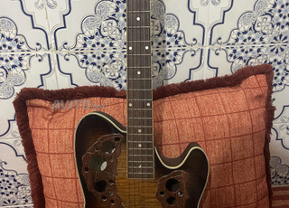 Guitar acoustic king lion 