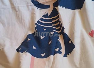 couvrelit deux face pour fille