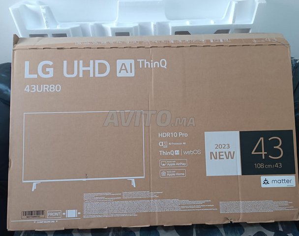 TV SMART 43 UHD LG (AI thinq )4k