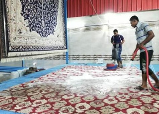 غسيل الزرابي و المانطات و الفراشات و بوفات 