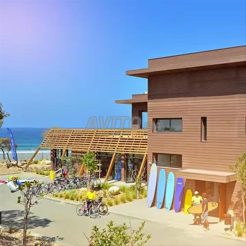 🌴 Jardin privé & vue piscine – Taghazout