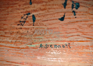 demnati peinture huile sur toile déjà estimé 