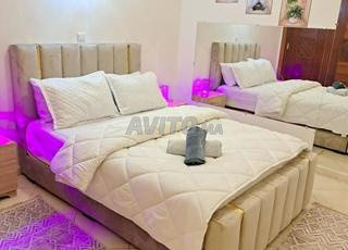 شقة نظيفة جداً مكيفة واي فاي IPTV