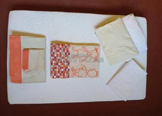 Matelas lit Bébé Luxe silicone 80x120x10