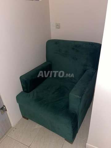 Fauteuil Vert Emeraude