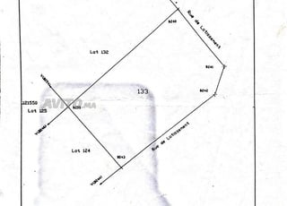Terrain de 1610m2 à targa 