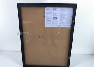 Tableau affichage vitrine d'affichage d'intérieur