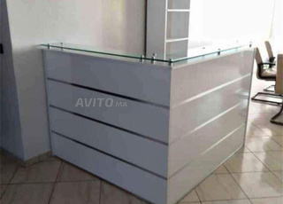 FABRICATION MOBILIER BUREAU  COMPTOIR HAUTE GAMME 
