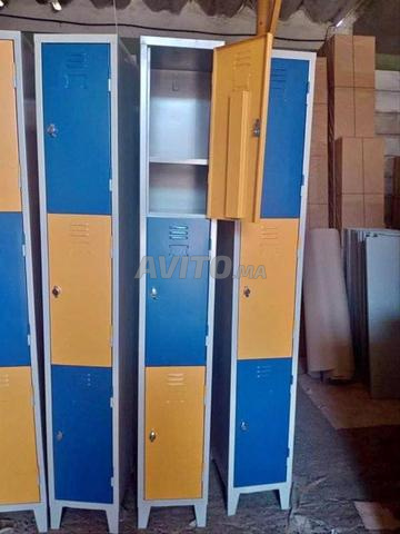 Vestiaire monobloc 10 portes\armoire casier dispo - 2