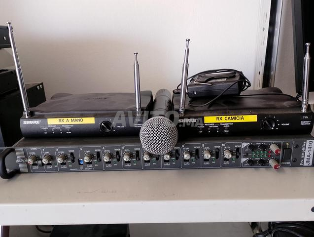 Kit de microphone radio sans fil Shure Tn4. Sm 58