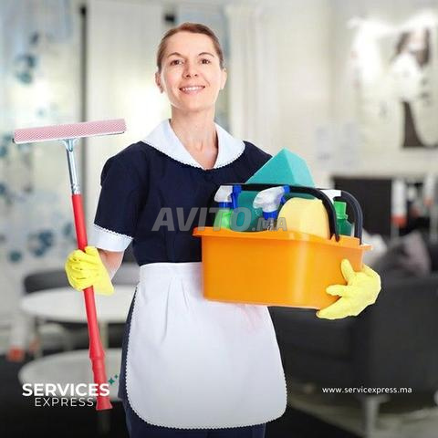 Femme de ménage avec ou sans hébergement