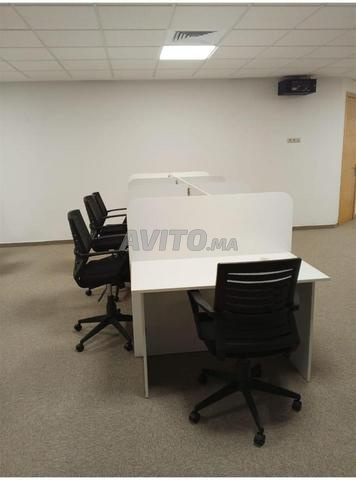 Fabrication Des Bureaux En Bois  Semi Métallique - 2