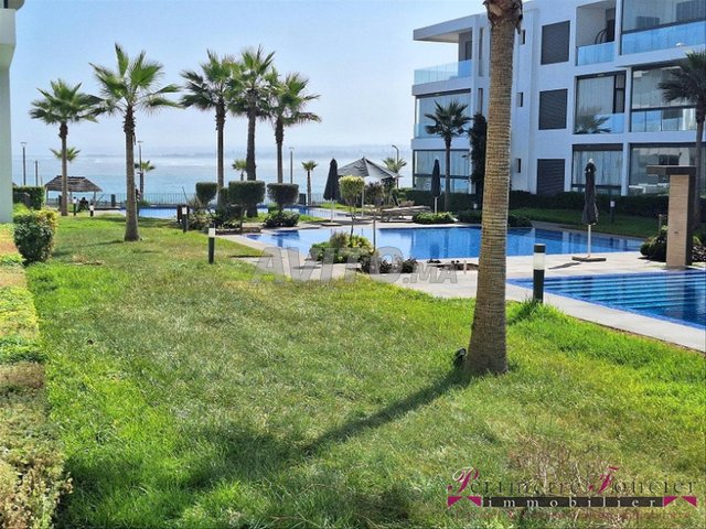 Dar Bouazza Bel appt meublé avec vue mer à louer