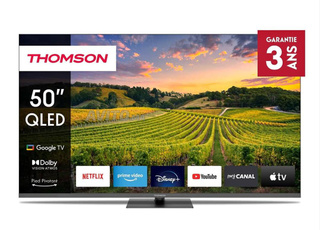 Thomson TV 50 QLED montage europe