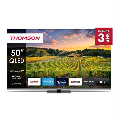 Thomson TV 50 QLED montage europe