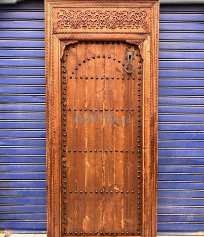 PORTE DE RIAD, porte en bois, Porte intérieure,  - 2
