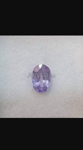 Natural Violet Sapphire Loose Gemstone Oval Cut