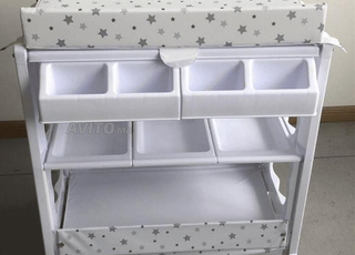 2 in 1 movable Baby Bath & Changing Table