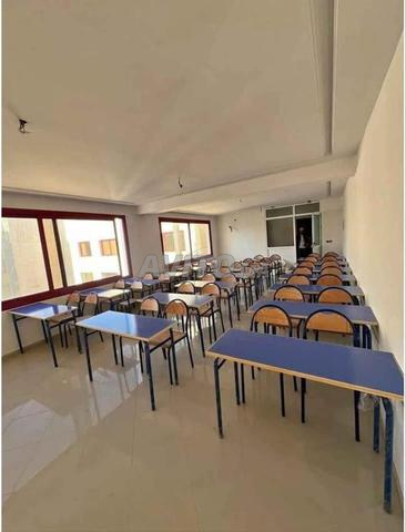 Table scolaire individuelle en bois