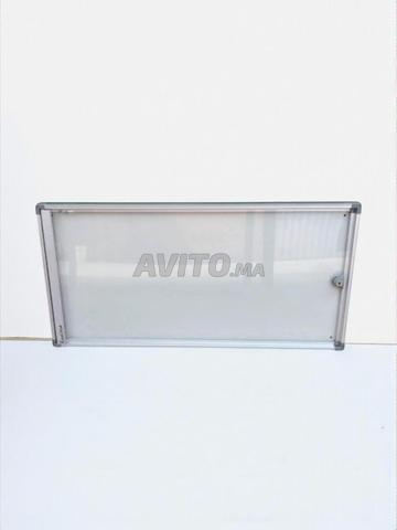 Vitrine d'Affichage Planorgra 67x34 cm - 3 Feuilles - 2